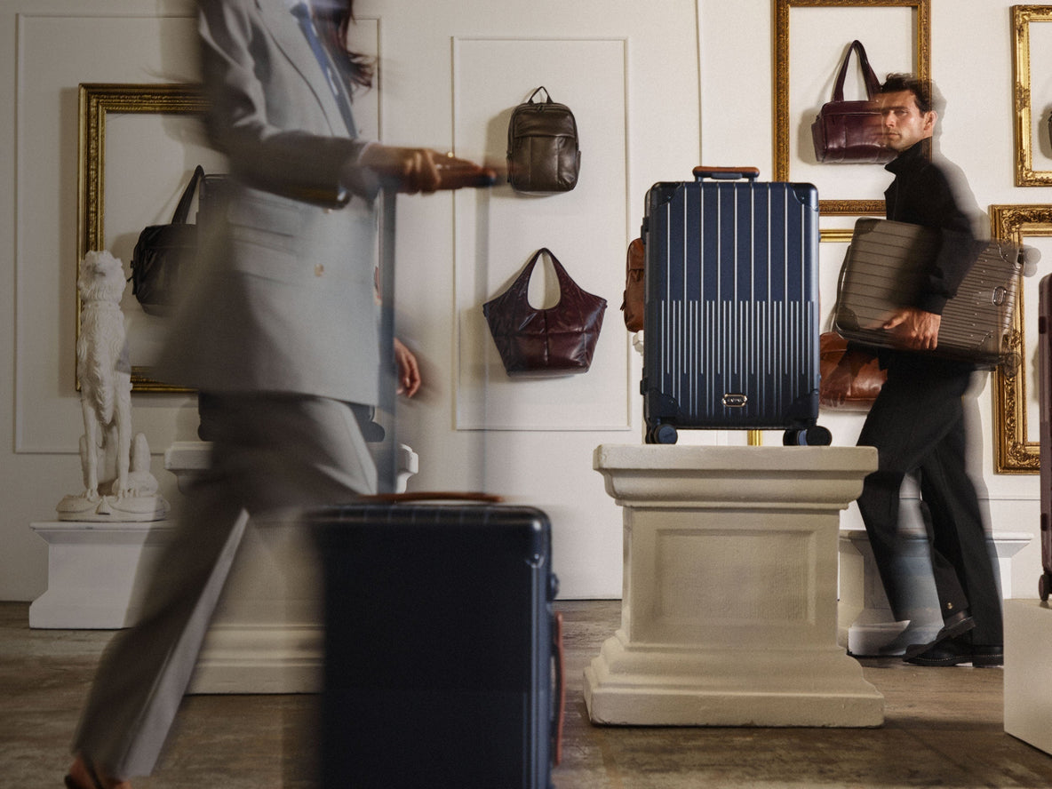 Editorial image of CALPAK Luggage and Bags at a museum