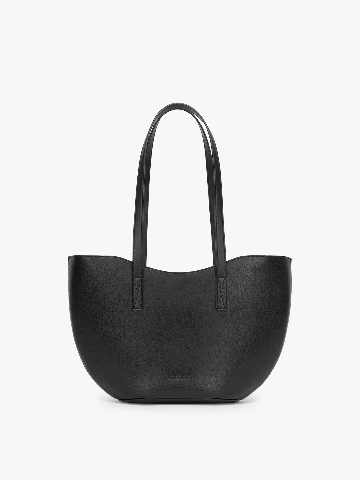 CALPAK Haven Tulip Tote in Black; AHP2601-BLACK
