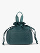 Dark teal green Kale CALPAK Insulated Lunch Bag with top handles, shown against a plain white background; ALB2001-KALE