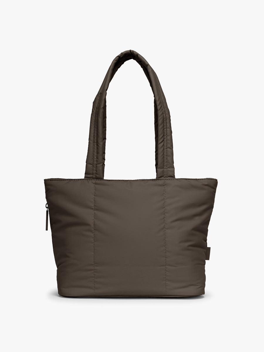 CALPAK Luka Mini Tote in brown Mushroom; ALM2401-MUSHROOM