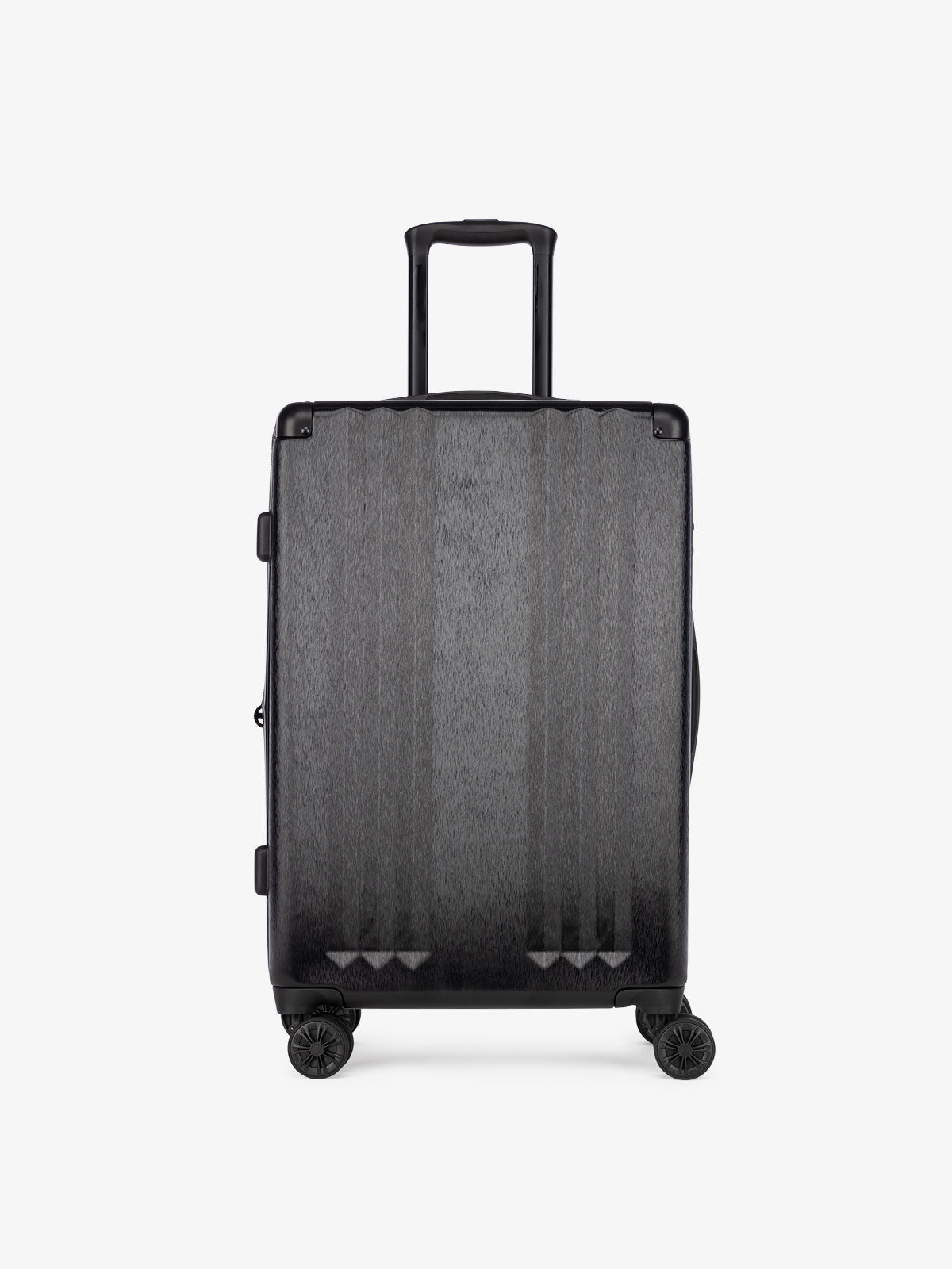 hard shell medium lugggage as a part of a luggage set; LAM3000-BLACK