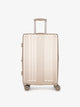 CALPAK Ambeur gold medium 26 inch lightweight hard shell rolling luggage; LAM1024-GOLD