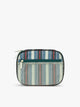 CALPAK Tech Organizer in multicolor stripes; ATC2001-RIVIERA-STRIPE