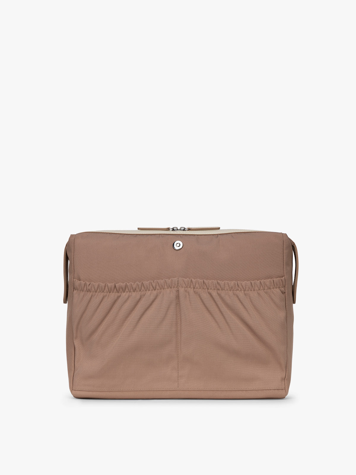 Removeable insert of CALPAK Haven 16" Laptop Tote in beige Buttercream; ATO2102-BUTTERCREAM