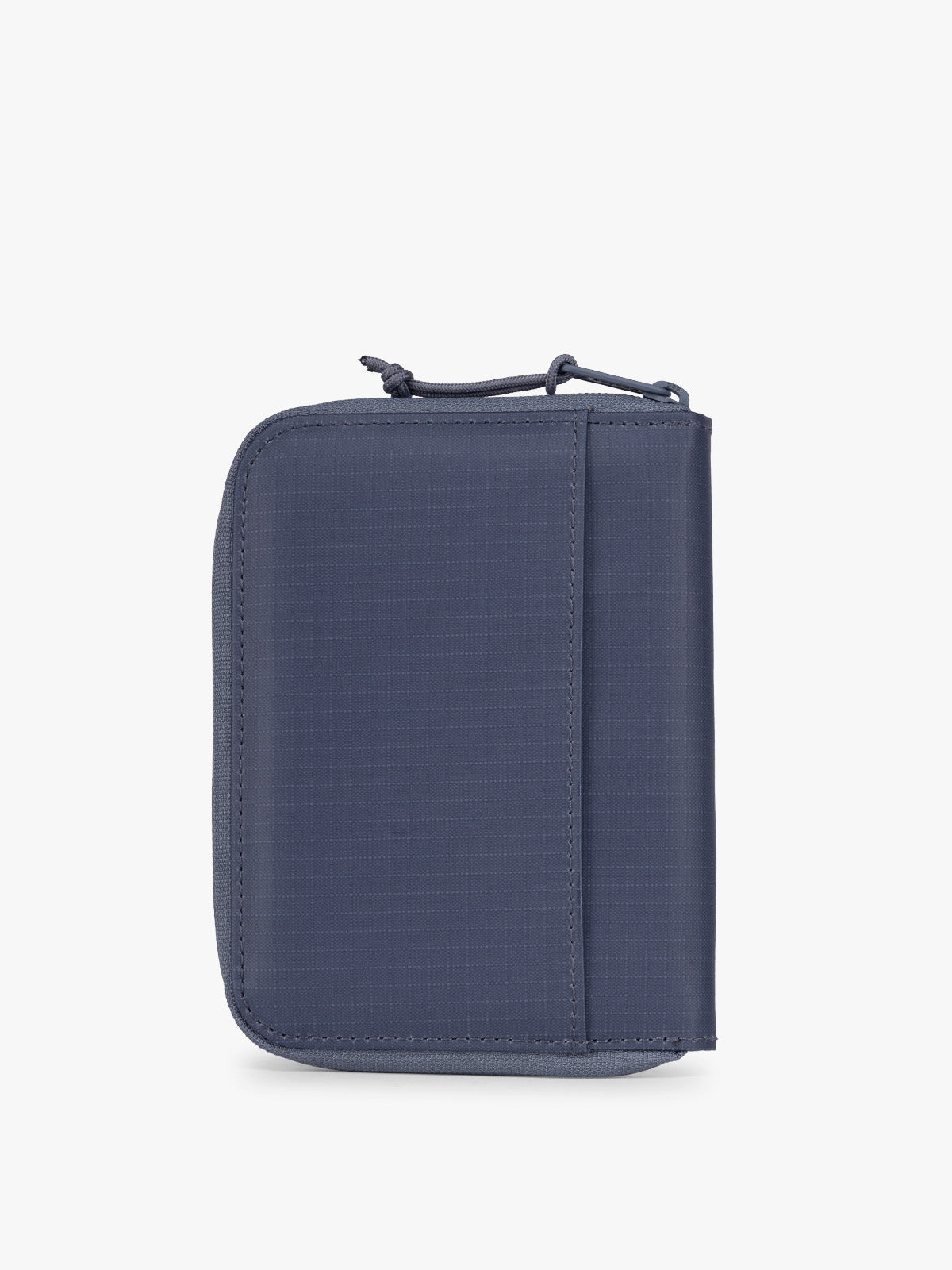 CALPAK Terra Zip Passport Wallet in blue Indigo back; ATPW2501-INDIGO