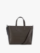 CALPAK Haven 15" Laptop Tote in dark brown Mushroom; ATS2501-MUSHROOM