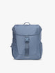 CALPAK Fit Gym Backpack in blue Indigo front view with white background; BPF2601-INDIGO