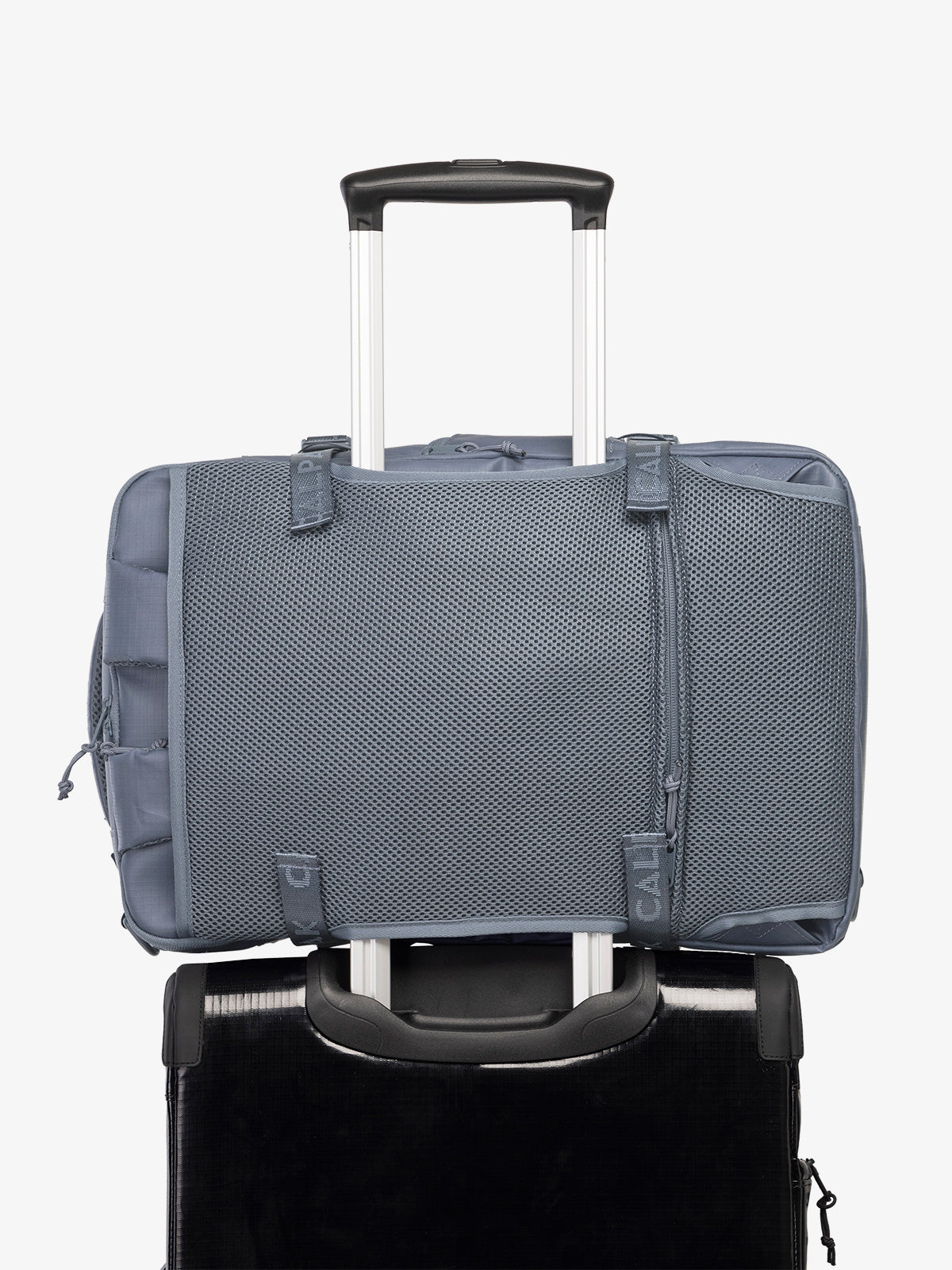 CALPAK Terra 26L Laptop Backpack Duffel in blue Matte Indigo duffel trolley sleeve; BPH2201-INDIGO