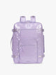 CALPAK Terra 35L Laptop Backpack Duffel in lavender Amethyst on a white background; BPTL2601-AMETHYST