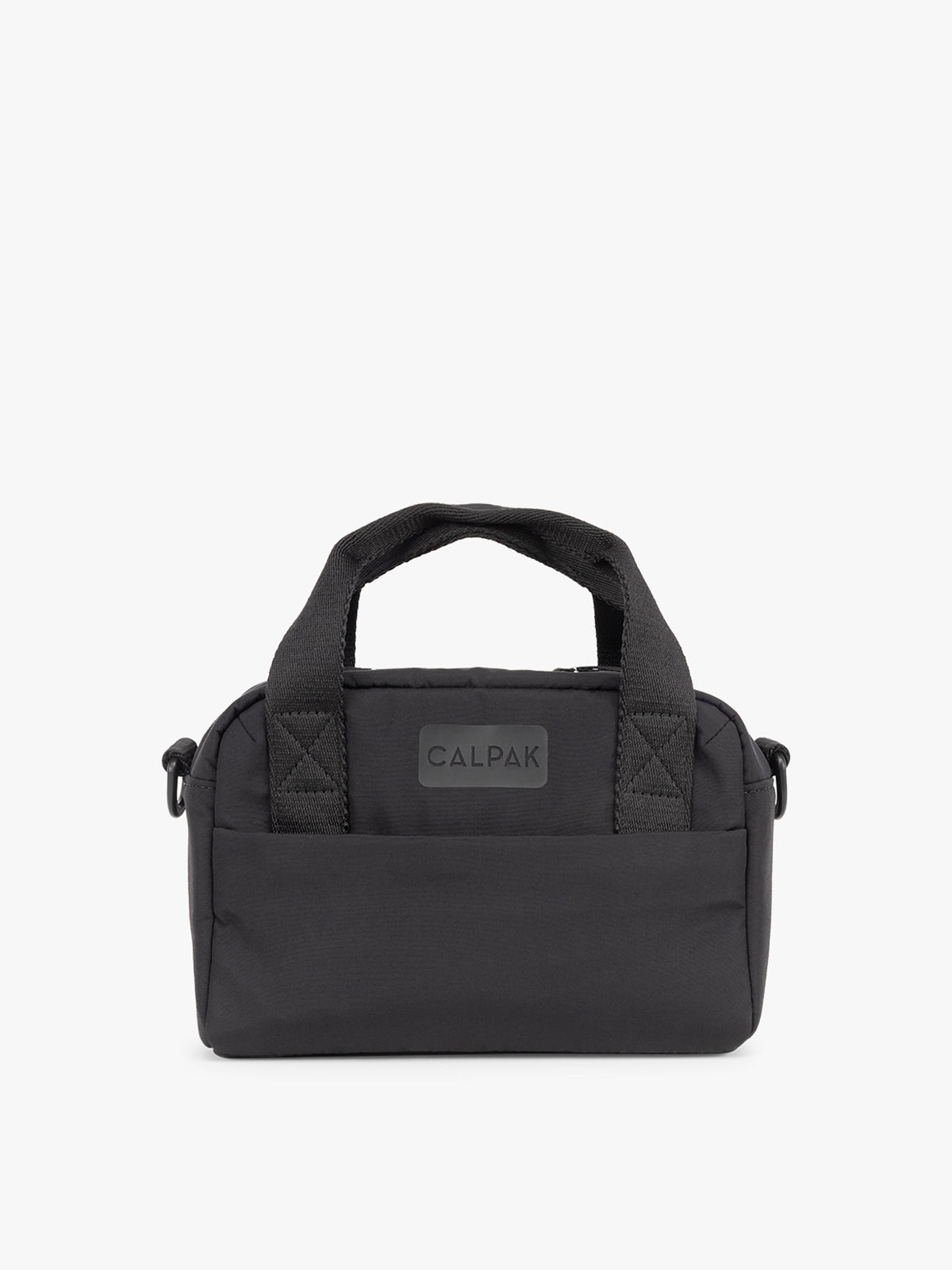CALPAK Connect Crossbody Bag with adjustable strap in beige Black; CCN2501-BLACK