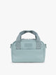 CALPAK Connect Crossbody Bag in light blue Bluebell with a visible brand logo on a white background; CCN2501-BLUEBELL