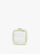 CALPAK Tiny Clear Cosmetic Case in light green Celadon; CCT2501-CELADON