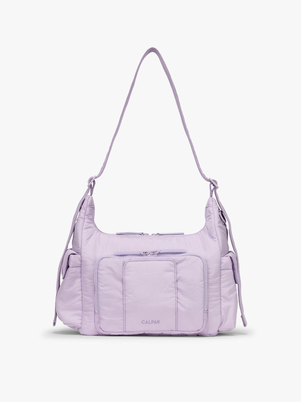 CALPAK Crossbody Diaper Bag in light purple Orchid; CDB2501-ORCHID