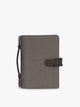 CALPAK Colette Multi Passport Wallet in brown Mushroom canvas material; CLPW2601-MUSHROOM