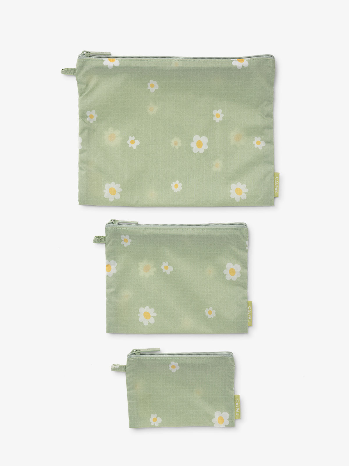 CALPAK Set of pouches for storage and travel in daisy; KZB2001-DAISY