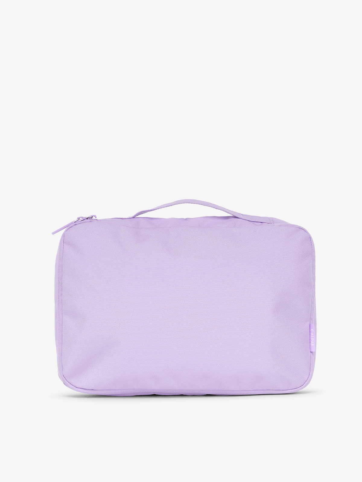 CALPAK packing cubes with top handle in light purple; PCC2201-ORCHID