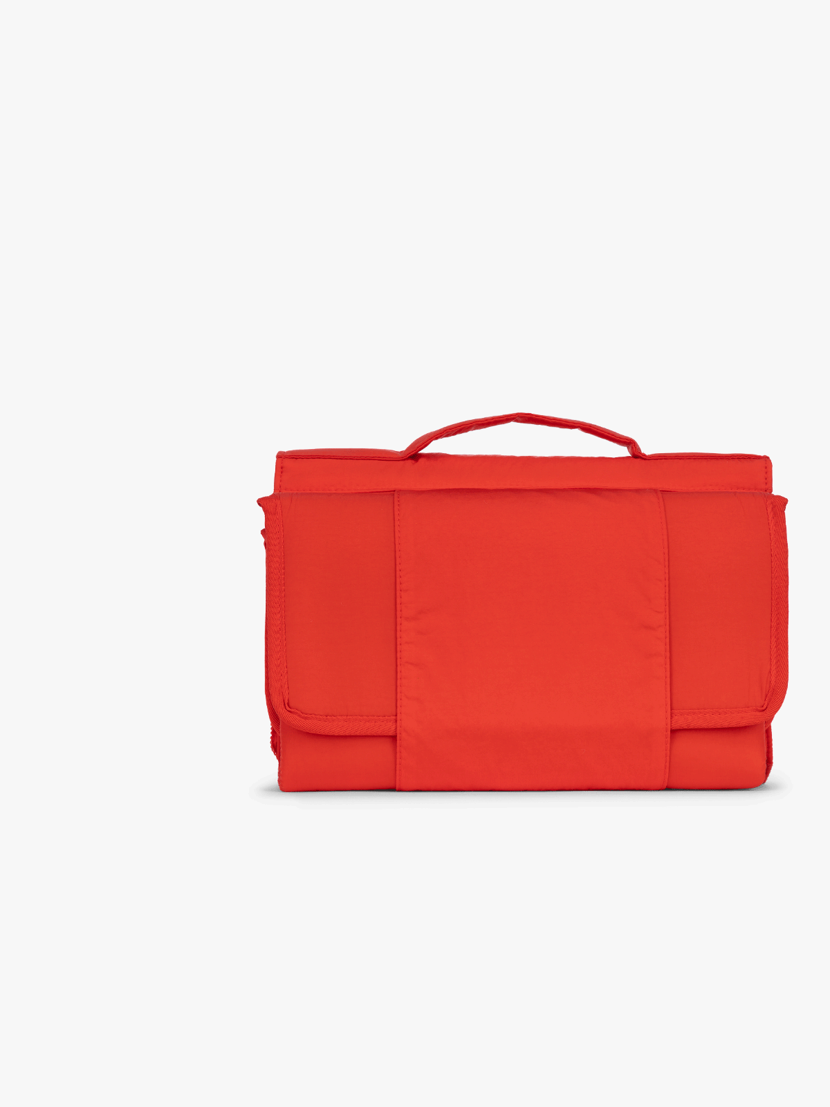 GIf of CALPAK Diaper Changing Organizer in red Tomato; CPB2402-TOMATO