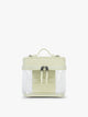 CALPAK Clear Train Case in light green Celadon; CTC2401-CELADON