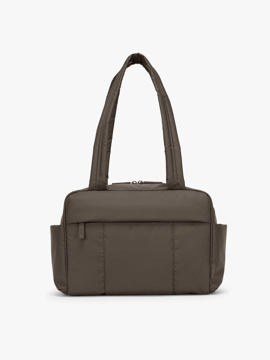 CALPAK Luka Mini Duffel in brown Mushroom; DLM2501-MUSHROOM