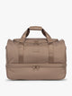 CALPAK Stevyn Duffel with Shoe Compartment in brown Chocolate; DST7019-CHOCOLATE