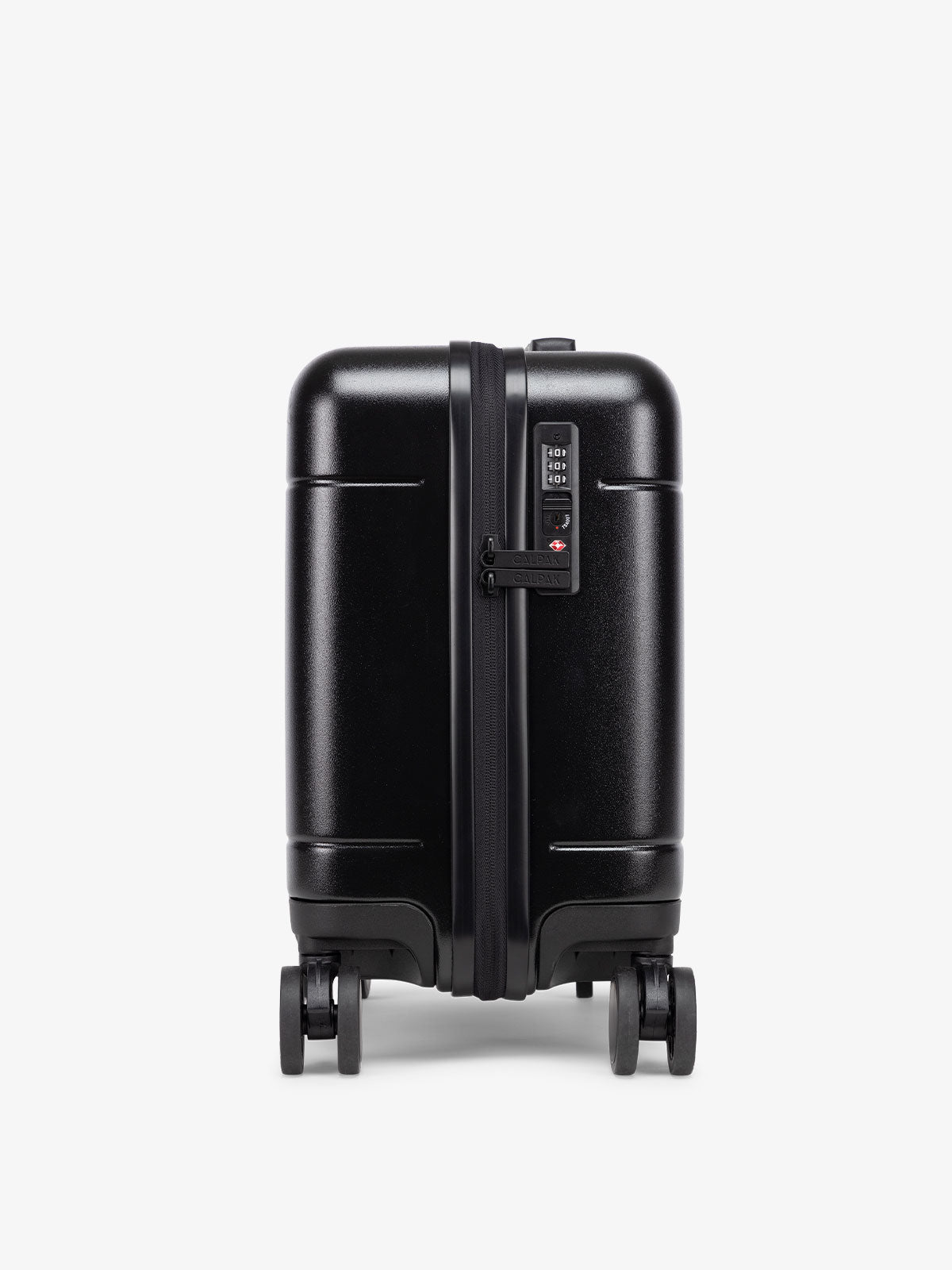 CALPAK small rolling suitcase with TSA approved lock; LHU1014-BLACK