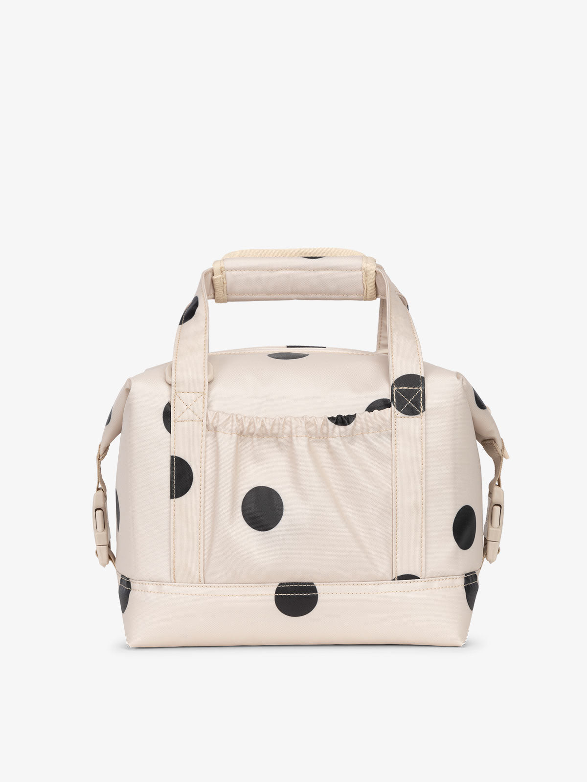 Water resistant insulated 8L cooler bag in polka dot by CALPAK; ISCS2401-POLKA-DOT