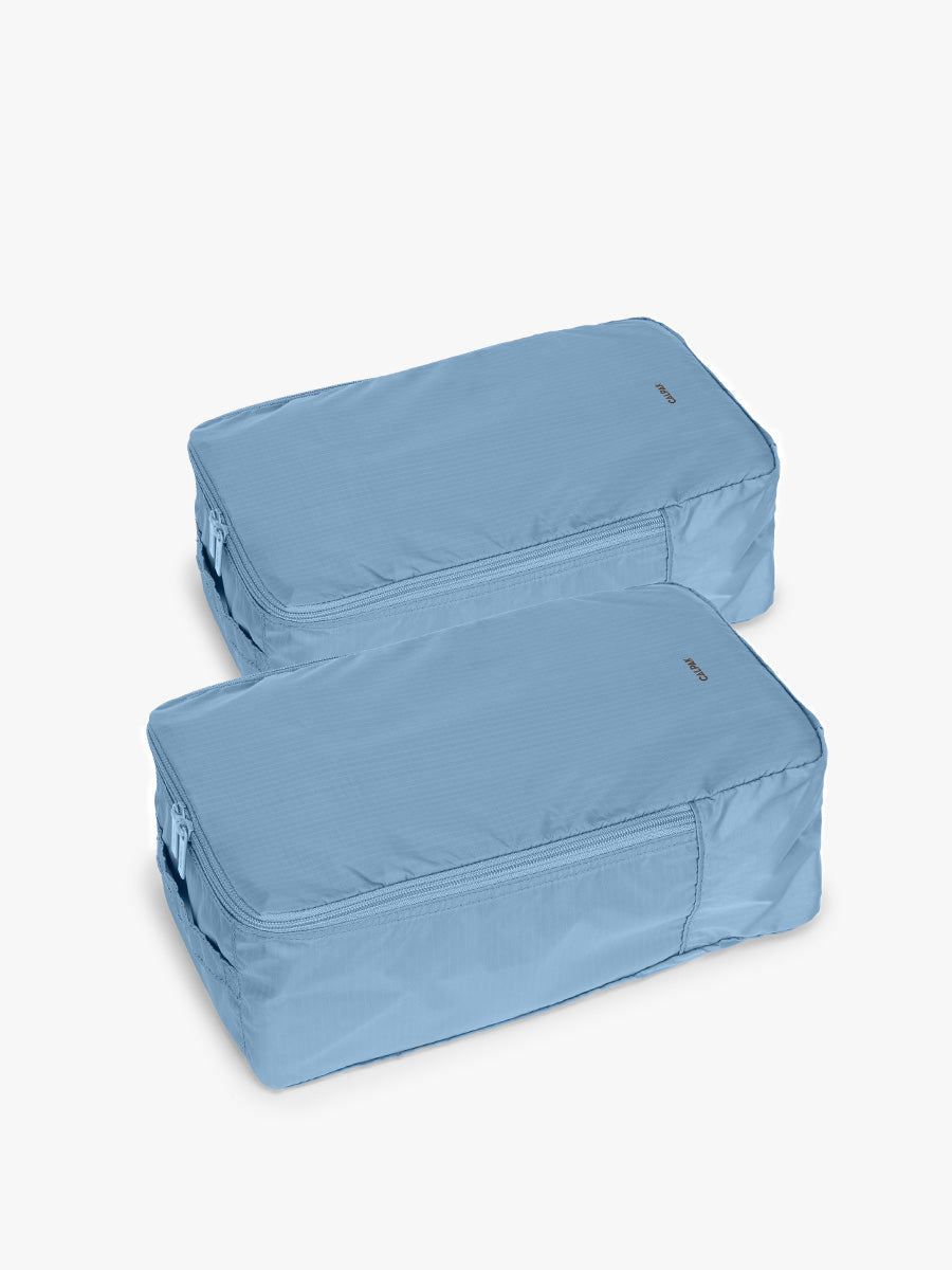 CALPAK Shoe Cubes (set of 2) in blue French Blue; KSB2001-FRENCH-BLUE