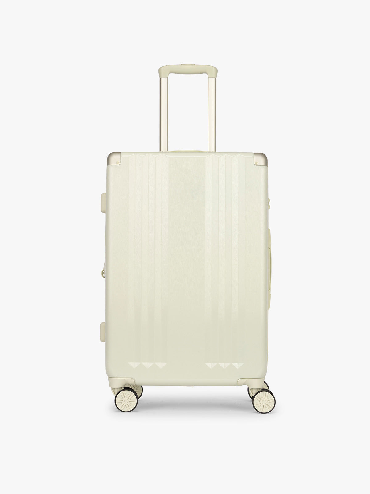 CALPAK Ambeur 3 piece Luggage Set in light green Celadon with sizes of Carry On, Medium, and Large; LAM3000-CELADON