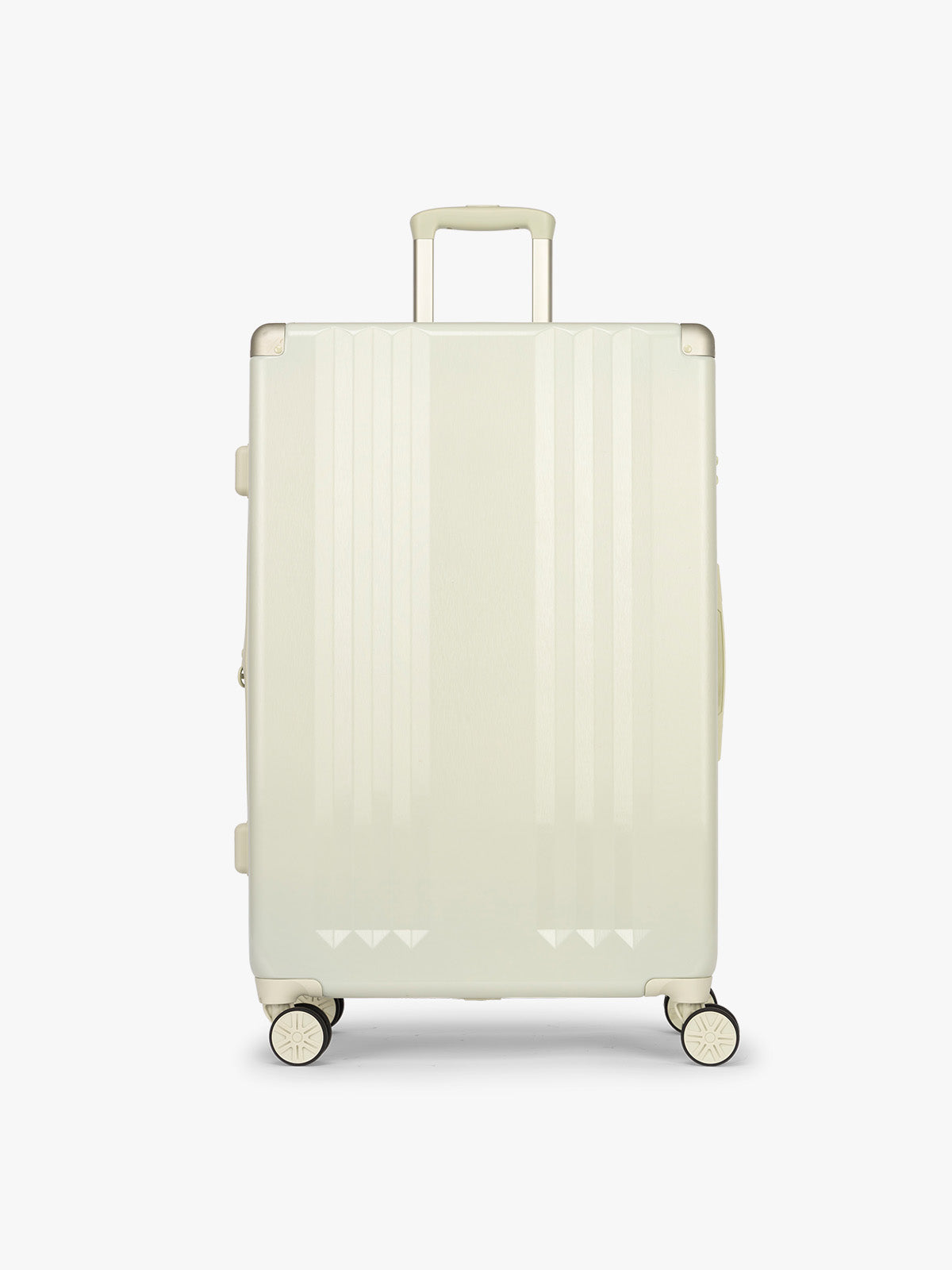 CALPAK Ambeur 3 piece Luggage Set in light green Celadon with sizes of Carry On, Medium, and Large; LAM3000-CELADON