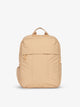 CALPAK Luka Laptop Backpack for school in light brown latte; BPL2001-LATTE