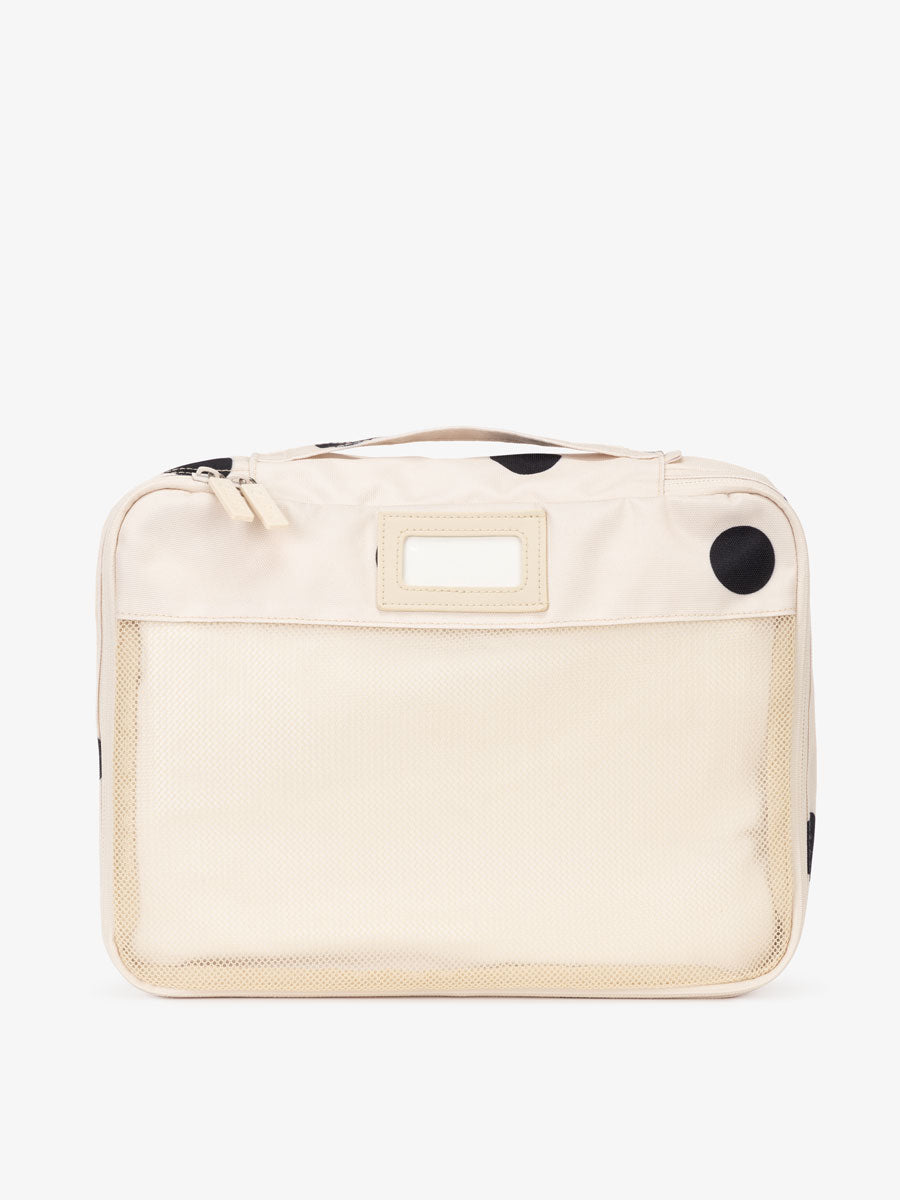 CALPAK luggage storage cube for travel; PC1601-POLKA-DOT