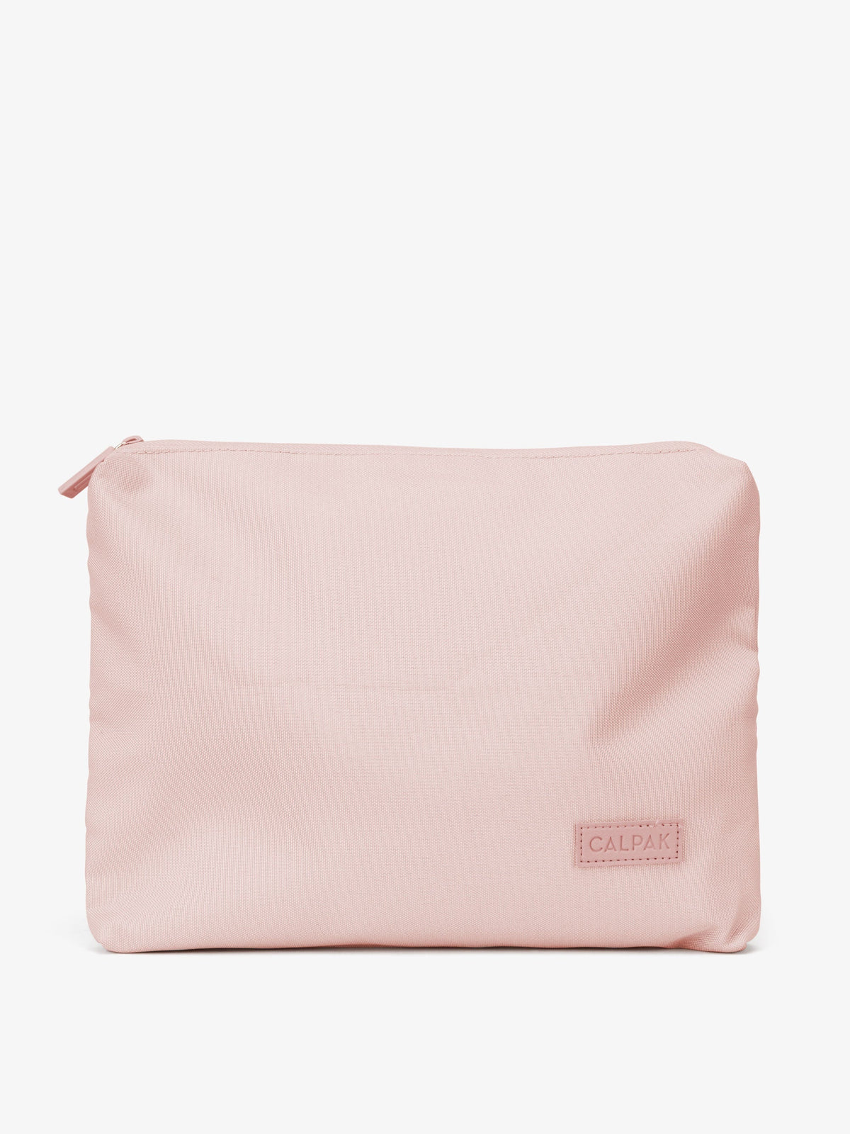 CALPAK zippered water resistant organizer;PC1601-PINK-SAND