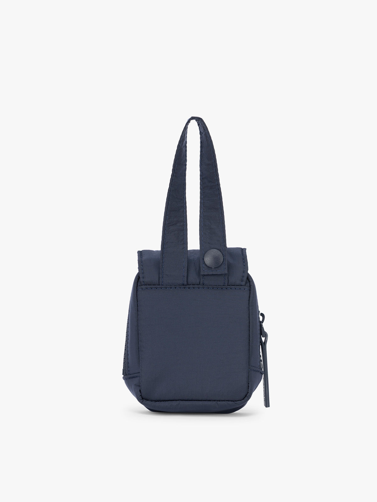 Backside of CALPAK Pacifier Pouch in blue Navy; PCB2501-NAVY