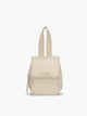 CALPAK Baby Collection Pacifier Pouch in white Oatmeal front view; PCB2501-OATMEAL