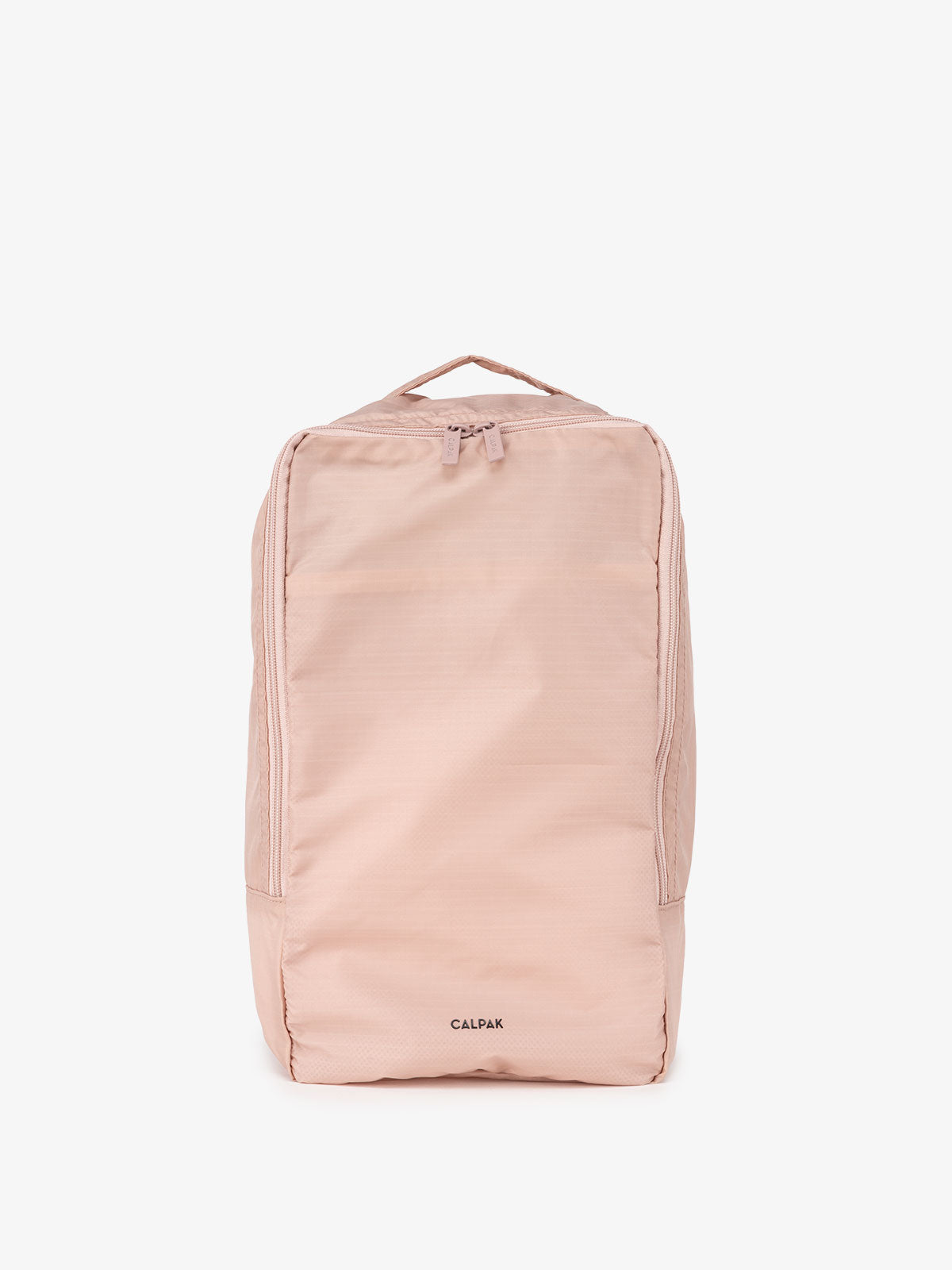 CALPAK shoe bag for travel in light pink mauve; KSB2001-MAUVE
