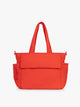 CALPAK Diaper Tote bag in red Tomato; TBB2401-TOMATO