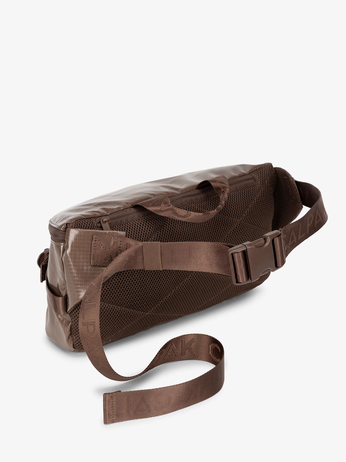 CALPAK Terra Sling Bag for women with adjustable crossbody strap and top handle in cacao brown; CBH2201-CACAO