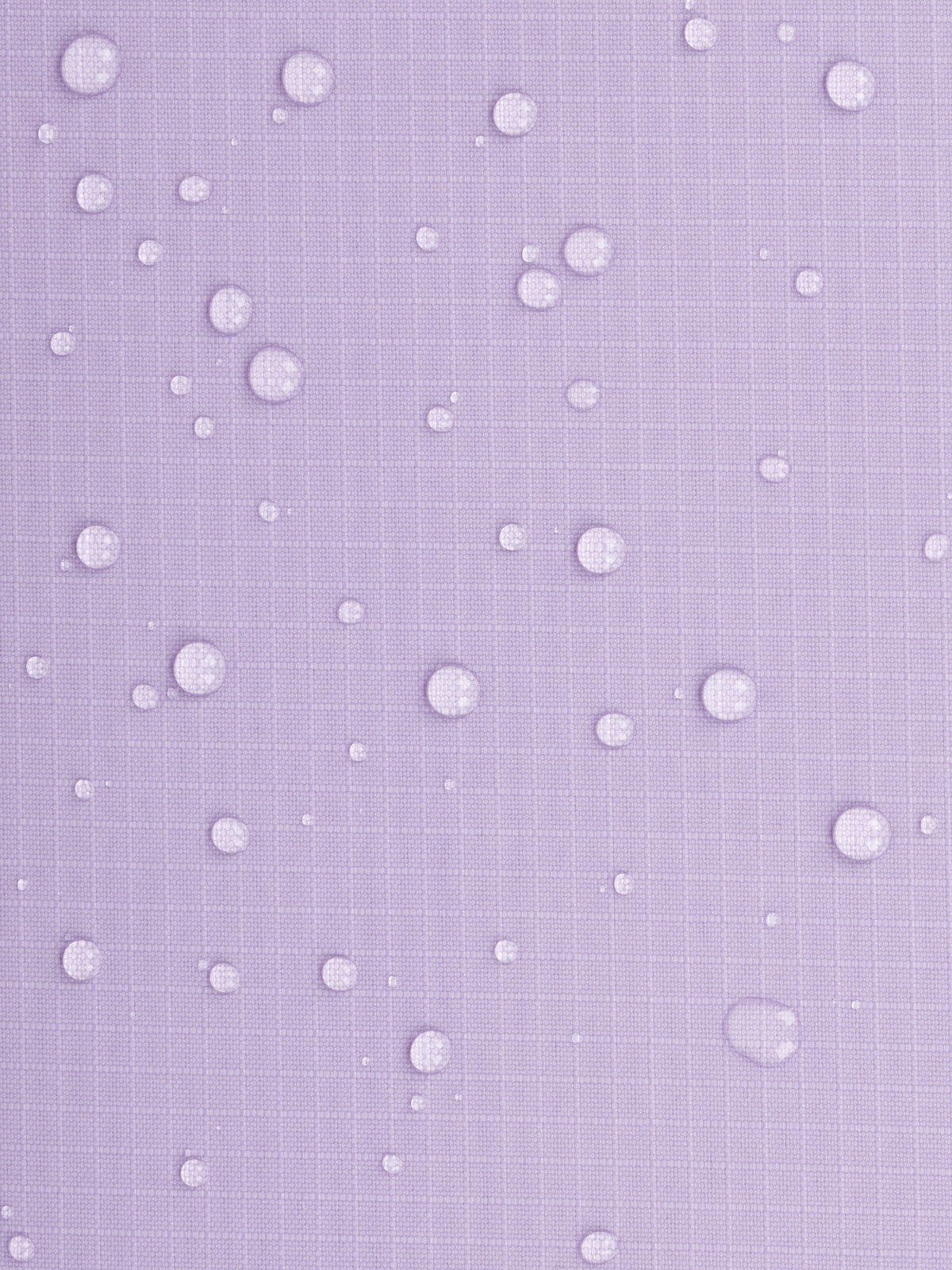 Water resistant material shown with water droplets on CALPAK Terra Zippered Passport Wallet in lavender Amethyst; ATPW2501-AMETHYST