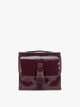 CALPAK Terra Hanging Toiletry Bag to store makeup and toiletries in dark red  Dark Cherry on a white background; THY2201-DARK-CHERRY