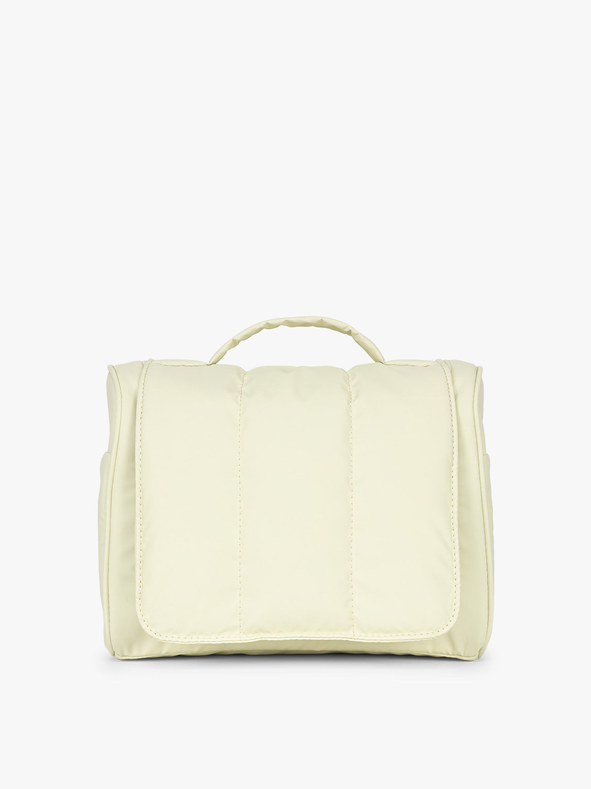 CALPAK Luka Hanging Toiletry Bag in light green Celadon; TLH2301-CELADON