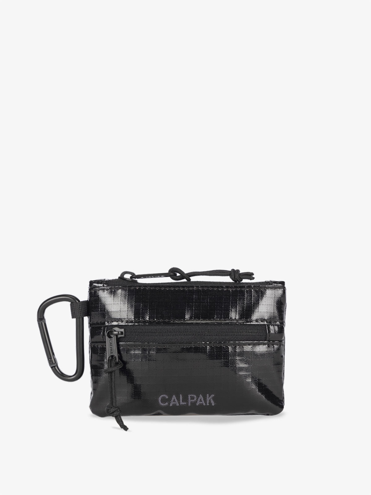 CALPAK Terra Clippable Card Pouch in Black; TPC2401-OBSIDIAN