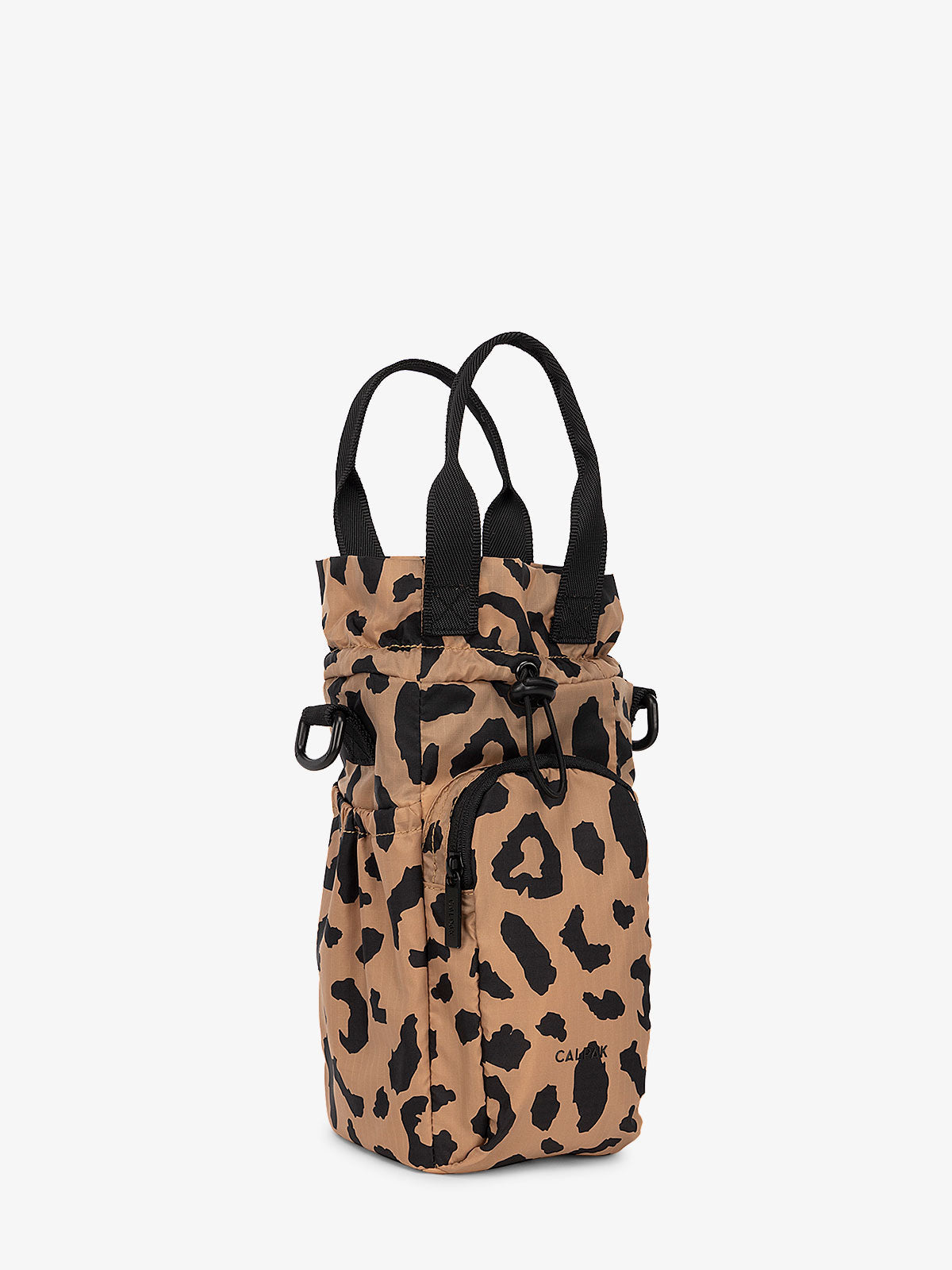 water bottle holder for walking in cheetah; AWH2101-CHEETAH
