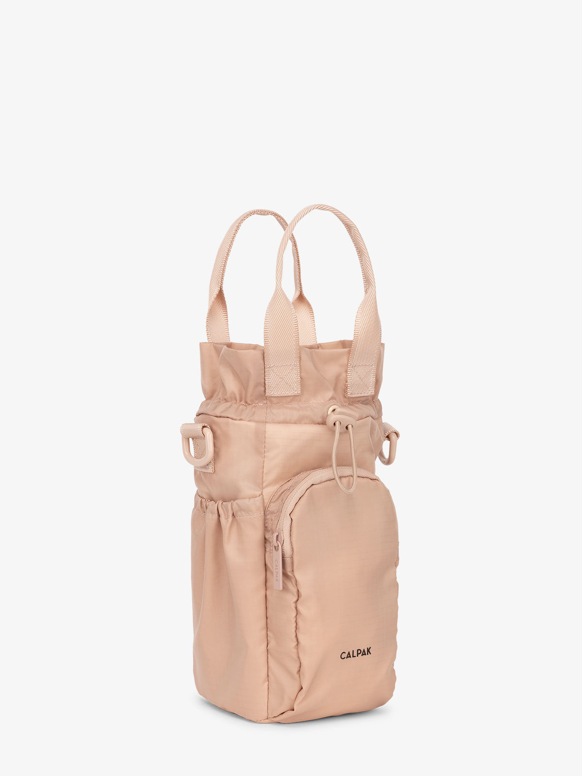 water bottle holder with strap in mauve; AWH2101-MAUVE